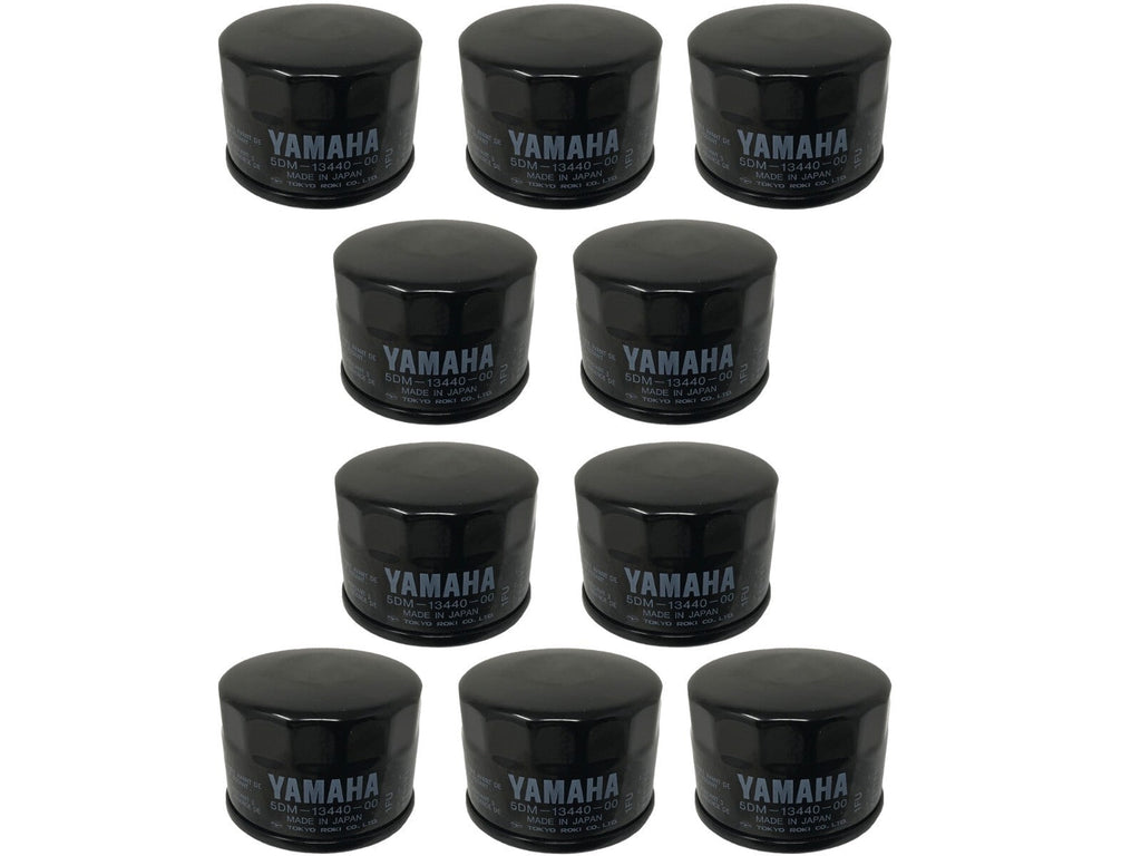OEM YAMAHA OIL FILTER 5DM-13440-00 10 PACK