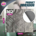 Extra Large Microfibre Glass Cloth 49x39cm | Streak-Free Polish