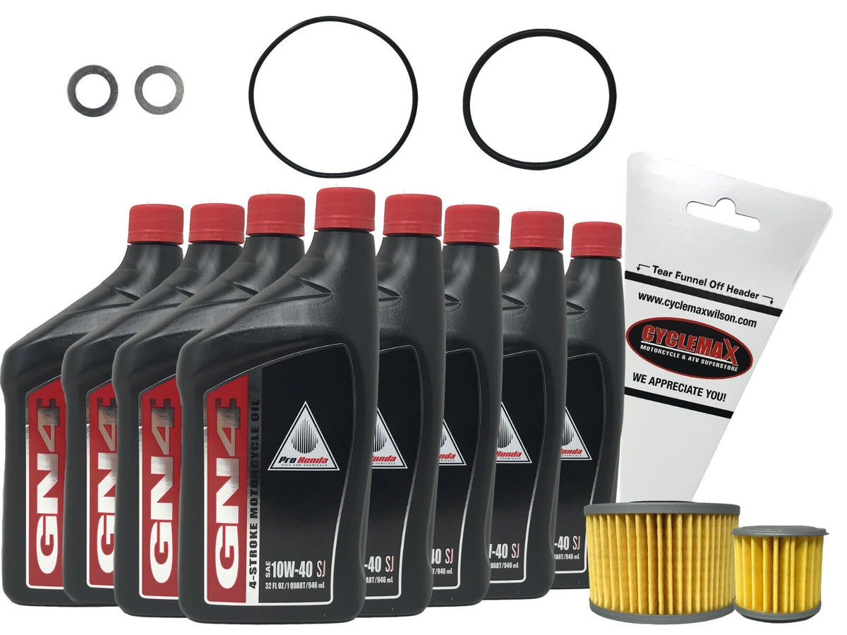 Honda GN4 Standard 10W-40 Oil Change Kit for 2016-2025 PIONEER 1000
