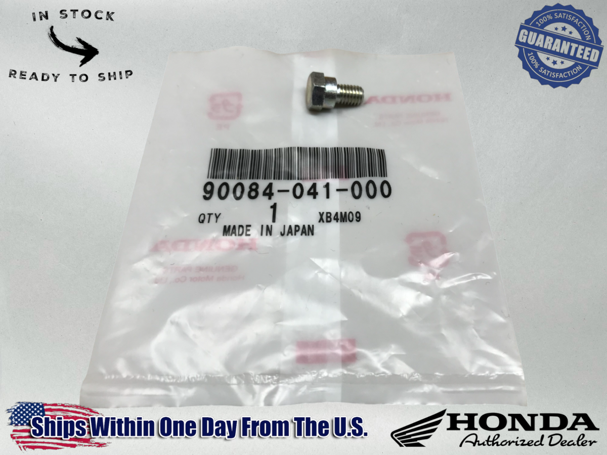 Honda OEM XR250R XR250 CR80 CR85 DRIVE SPROCKET FIXING BOLTS 90084-041-000