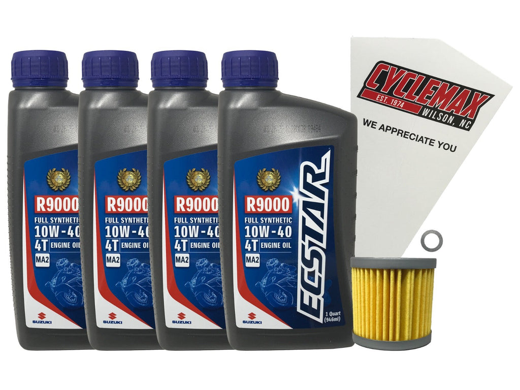Suzuki Ecstar Full Synthetic Oil Change Kit for 2011-2022 VZR1800