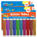 Glitter Tubes Assorted Colours | Shaker Pots Art & Craft | 20 Pack