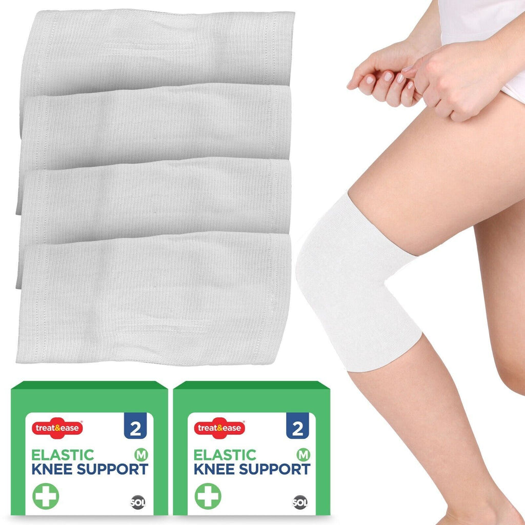 Elastic Knee Support Bandage Compression Wrap | 2-4 Pack
