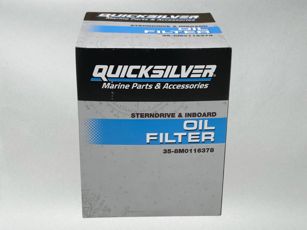 Quicksilver Genuine OEM Authentic Marine Oil Filter 35-8M0116378