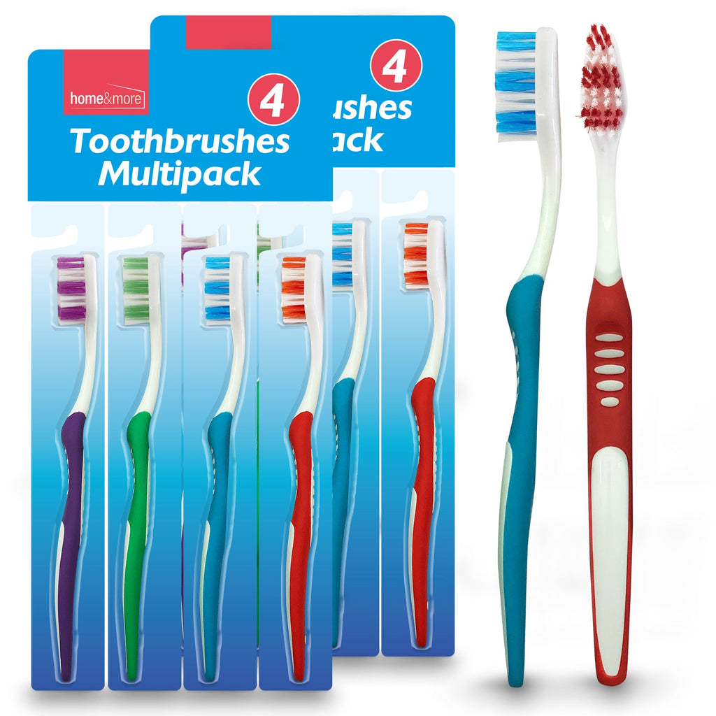 Adult Toothbrushes Soft Medium Bristles | Dental Care | 8 Pack