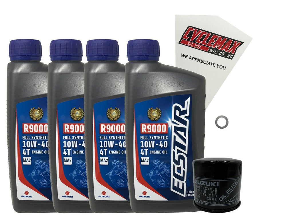 Suzuki Ecstar Full Synthetic Oil Change Kit for 1997-2005 GSF1200 BANDIT