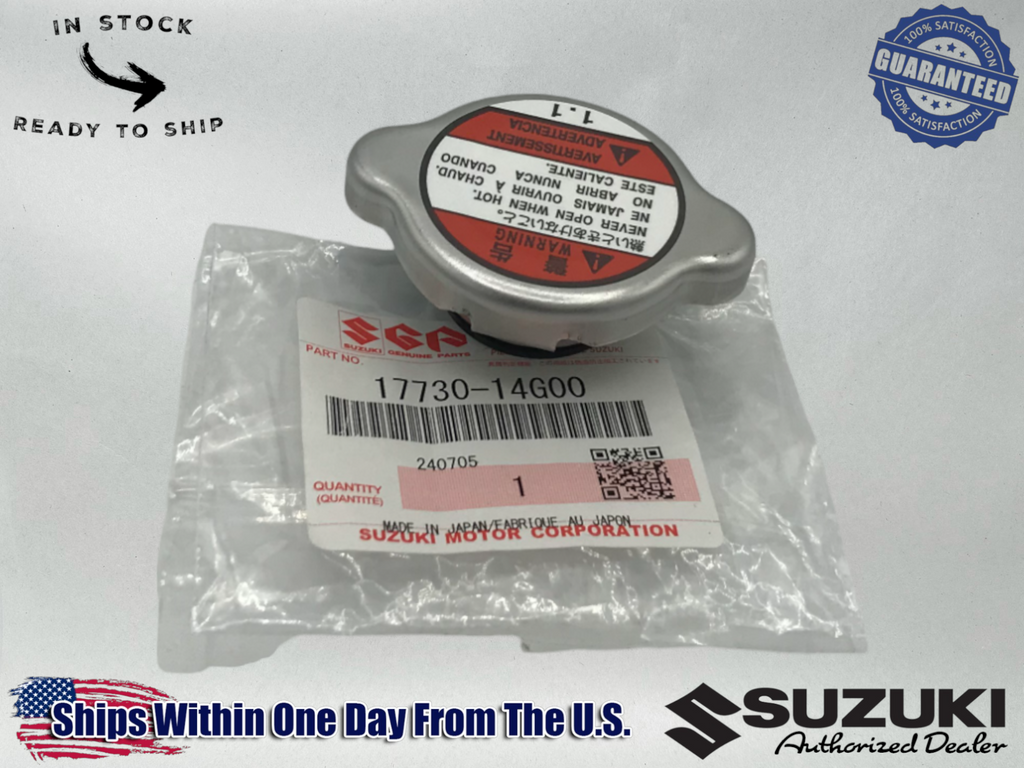 Suzuki OEM GSXR GSX-R 600 750 LTR450 HAYABUSA 1.1 RADIATOR CAP 17730-14G00 1