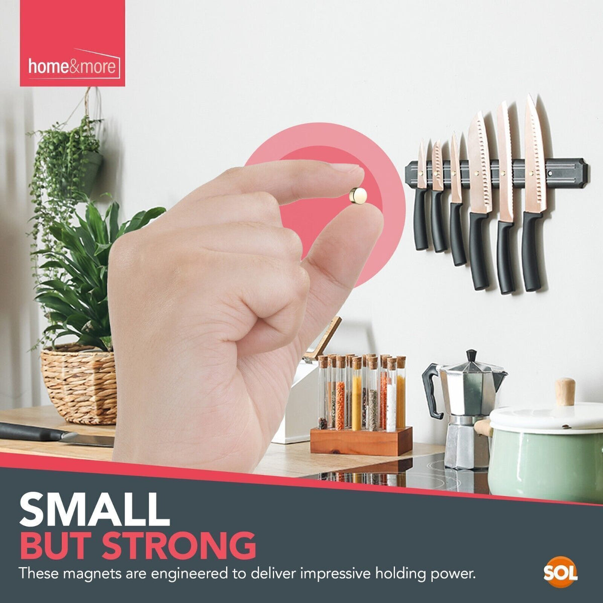 Small Strong 6mm & 3mm Magnets For Fridge & Whiteboard | Neodymium Round | 119 Pack