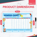 Magnetic Reward Chart for Kids | Behaviour & Chore Tracker | 2 Pack