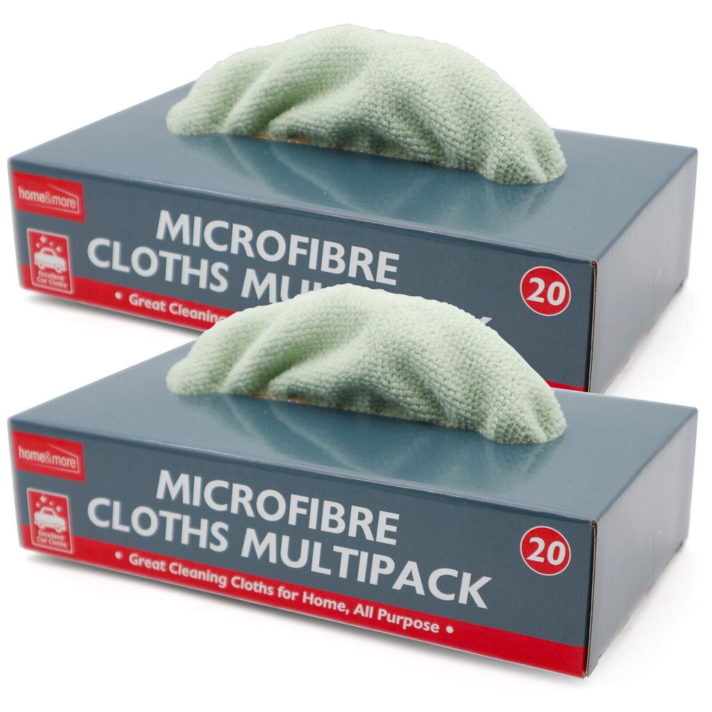 Microfiber Cleaning Cloths Car Polishing Edgeless | 40 Pack
