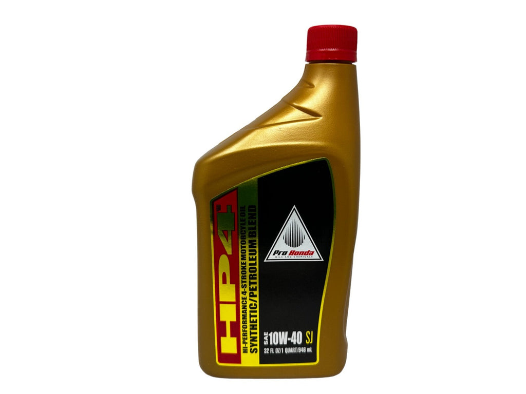 3 Quarts of Genuine 08C35-A14WOM HP4 Honda 4-Stroke Synthetic Blend 10W-40 Oil