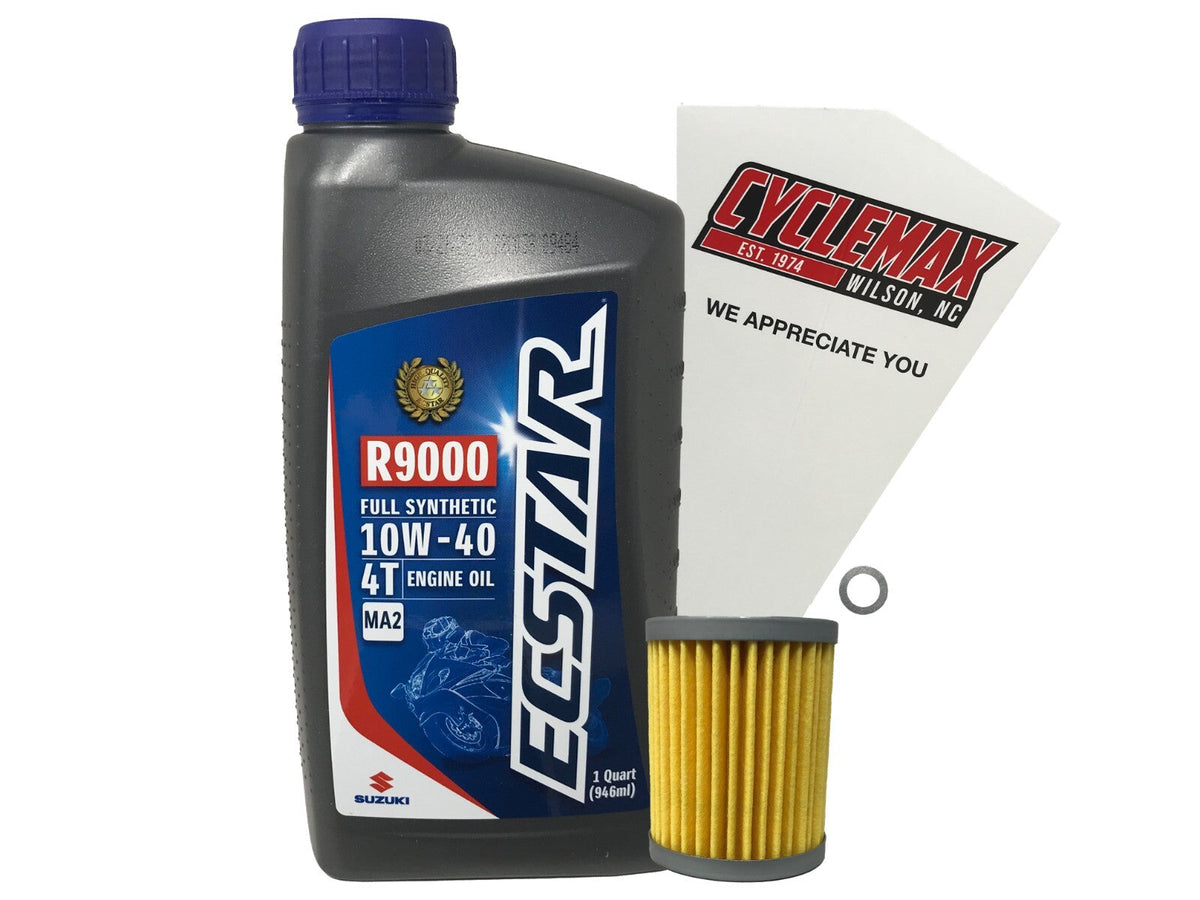 Suzuki Ecstar Full Synthetic Oil Change Kit for 2000-2002 LT-300