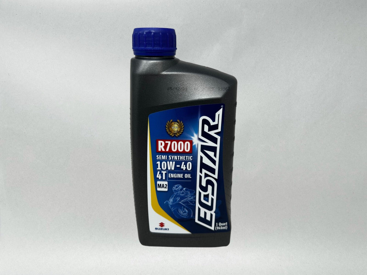 Suzuki Ecstar Semi-Synthetic Oil Change Kit for 2023-2026 GSX-8R