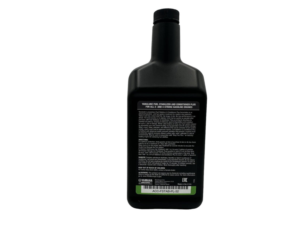 Yamaha OEM Fuel Stabilizer & Conditioner Plus ACC-FSTAB-PL-32 - 6 Pack