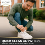 Trainer Shoe Cleaning Wipes | Disposable Wet Wipes for Sneakers Boots | 60 Pack