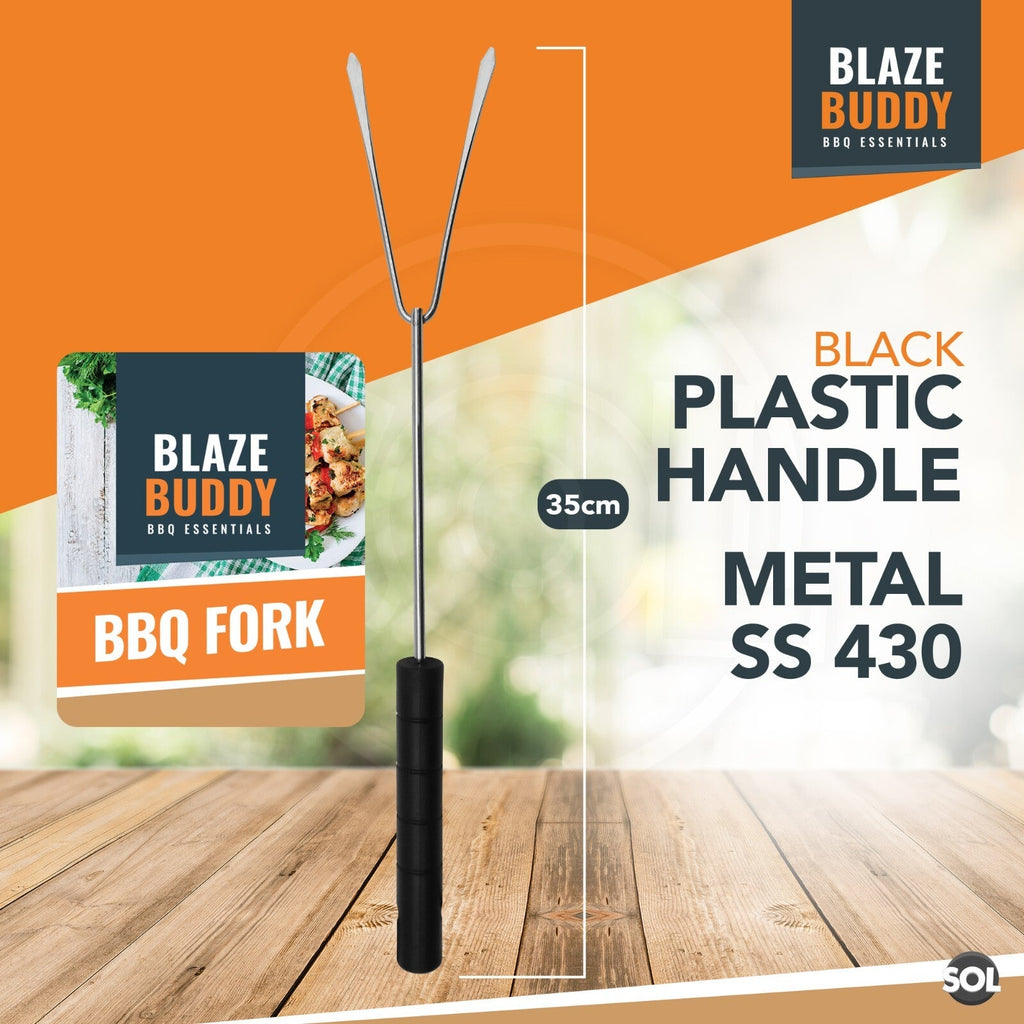 BBQ Fork Stainless Steel | Grill Meat Roasting Stick