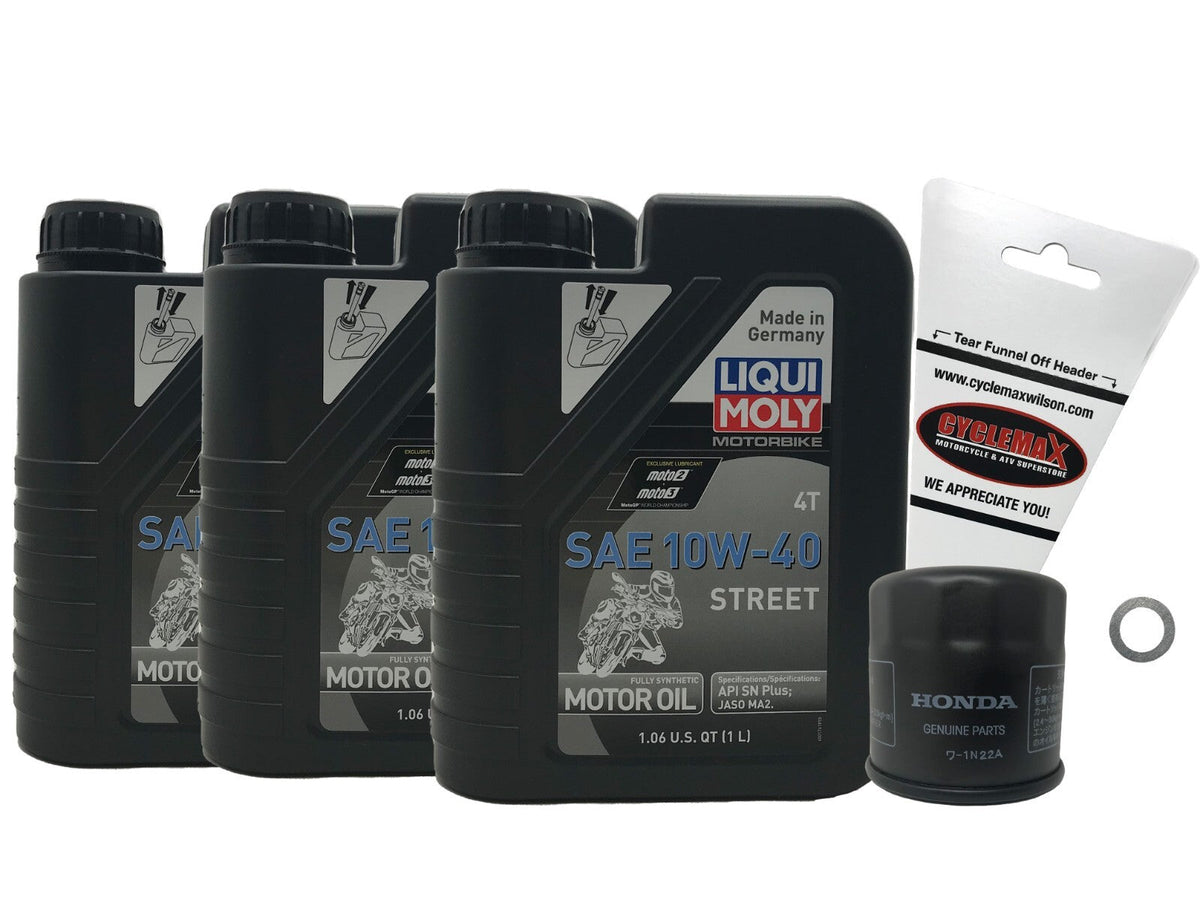 Honda Full Synthetic Oil Change Kit for 2017-2026 REBEL 500