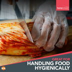 Disposable Plastic Gloves PE | Catering Food Safe Prep | 300 Pack