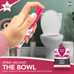 Pooper Star Toilet Spray | Fruity Fragrance Air Freshener | 3 Pack