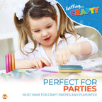 Coloured Craft Sand & Glitter Set 30 Pot Tubes Assorted