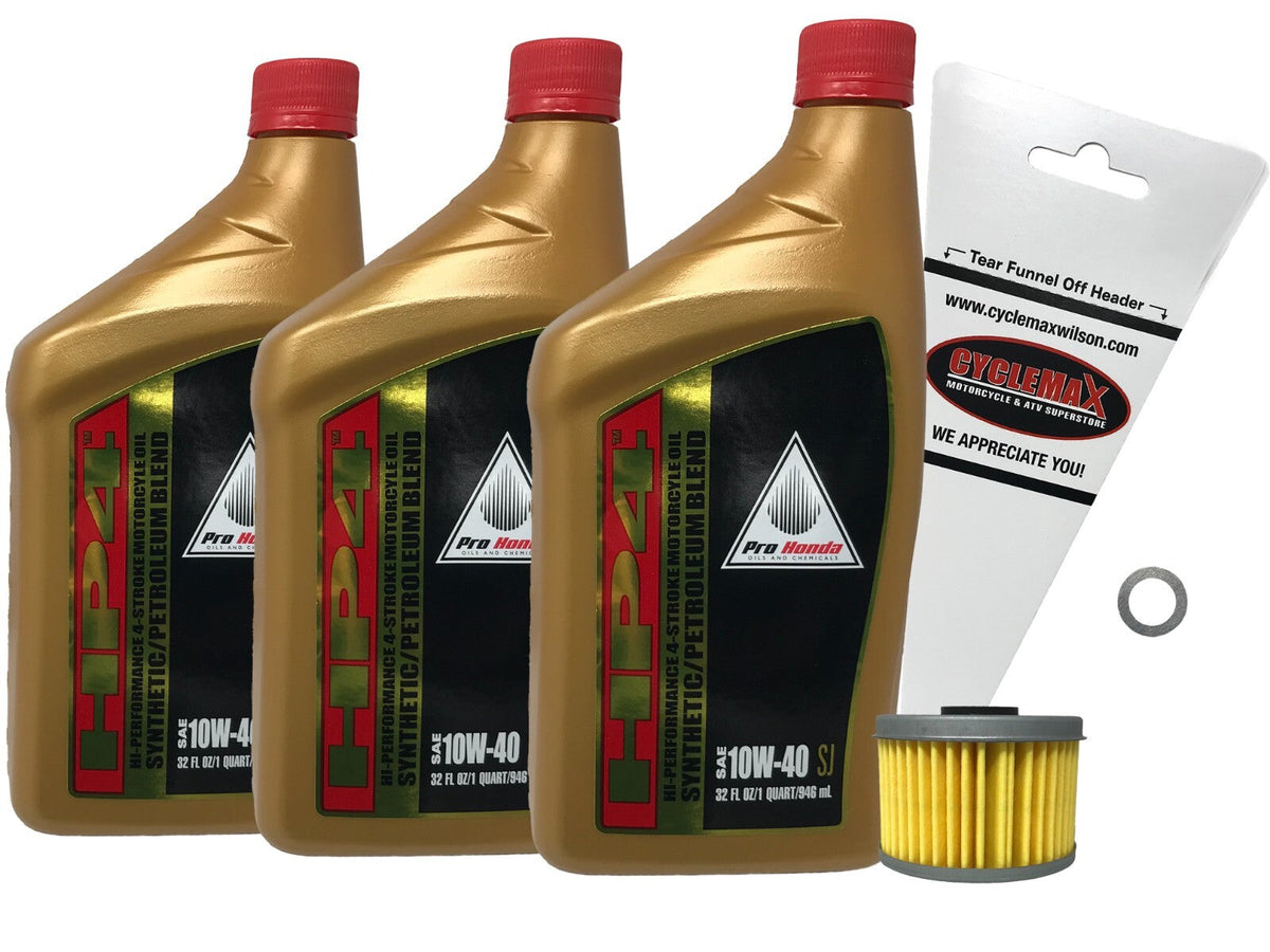 Honda HP4 Semi-Synthetic Oil Change Kit for 2000-2006 TRX350TE