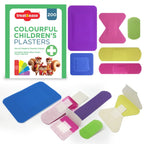 Children's Plasters Washproof Fun Designs Assorted Sizes | 200 Pack