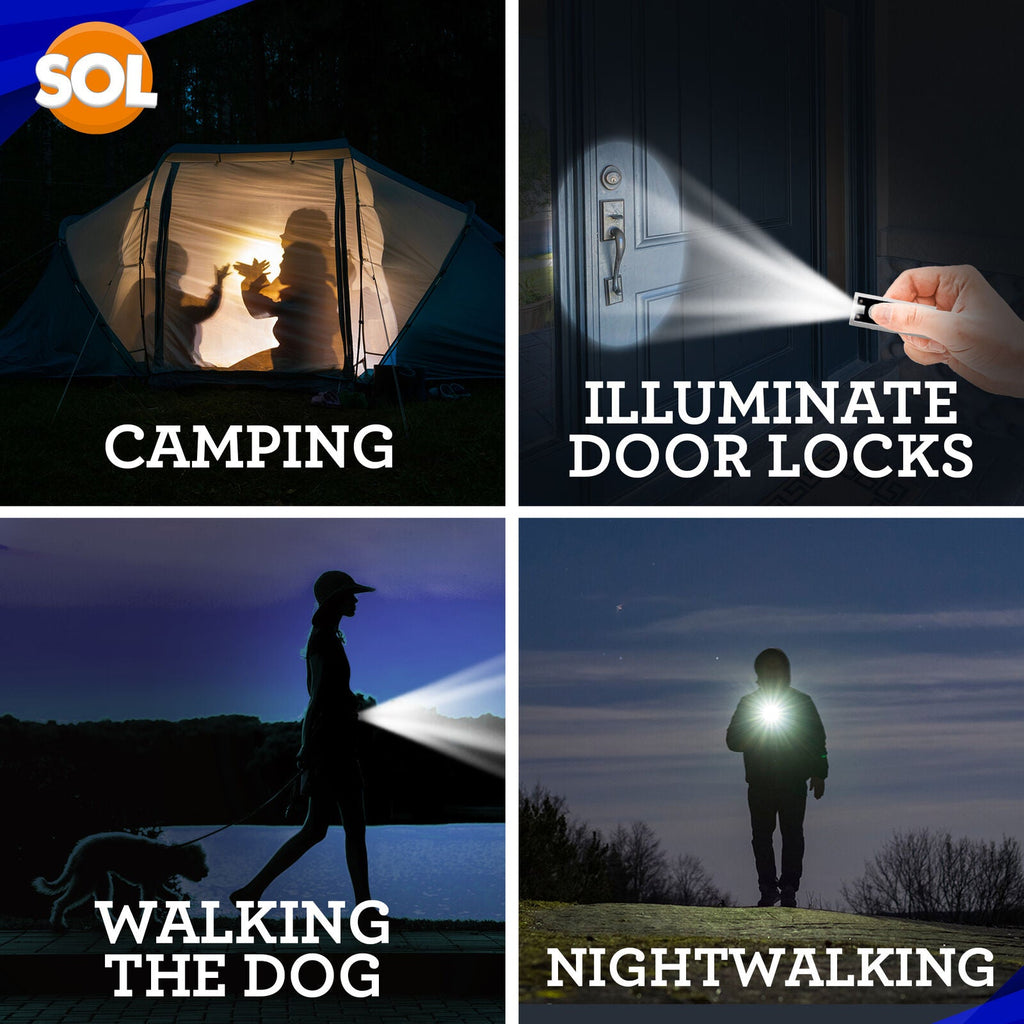 LED Keychain Mini Torch | Ultra Bright Pocket Camping Light | 2 Pack