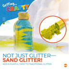 Coloured Craft Sand & Glitter Set 30 Pot Tubes Assorted