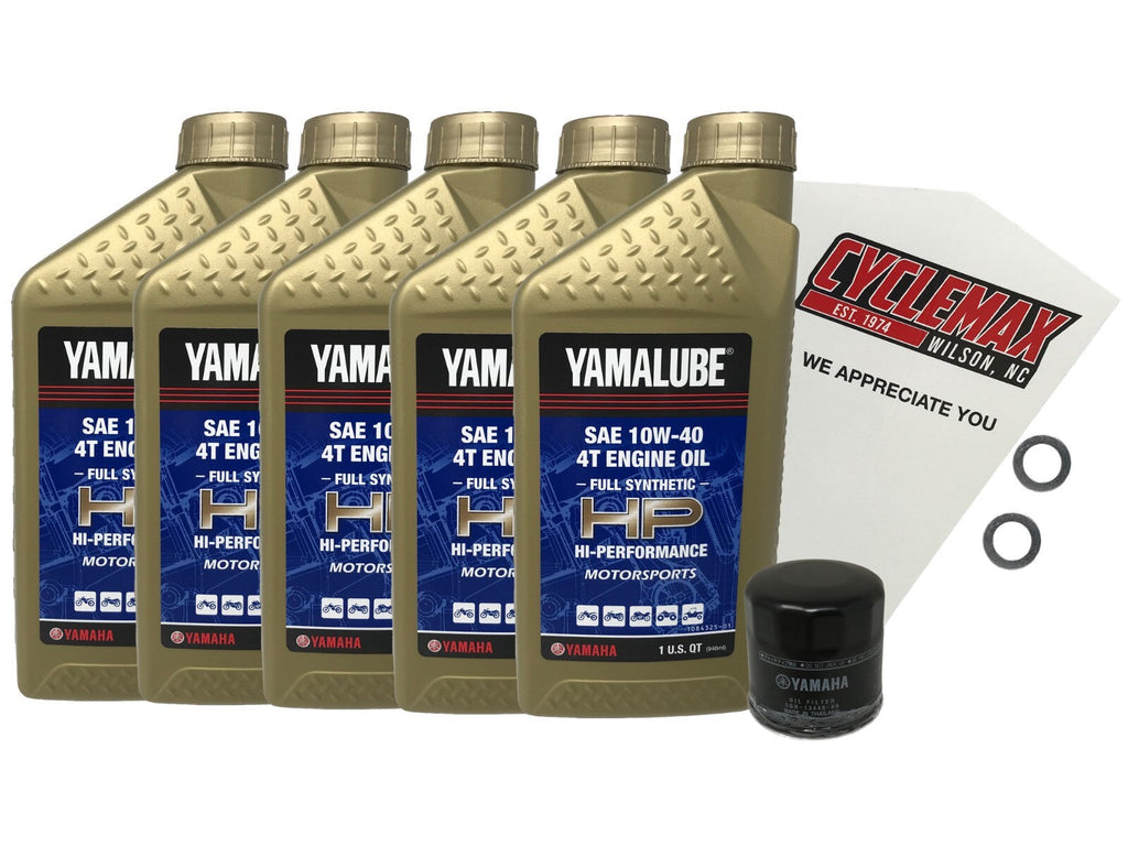 Yamaha Yamalube Full Synthetic Oil Change Kit for 2013 STRATOLINER