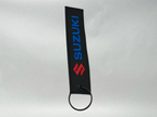 Suzuki Genuine OEM S LOGO WOVEN KEY CHAIN RED BLUE BLACK 990A0-19089-010