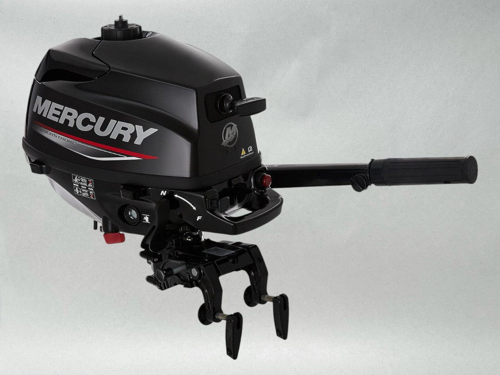 Mercury 3.5hp Tiller FourStroke Outboard Motor, 15" Shaft Model ME 3.5 MH 4S