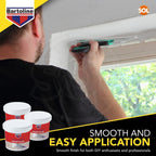 Wood Filler White 500g | Ready Mixed Cracks Repair Interior Exterior | 2 Pack