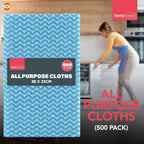 All Purpose Cleaning Cloths | Home Kitchen Hygienic Wipes | 200 Pack