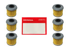 Honda OEM Oil Filter 15412-MEN-671 6 PACK