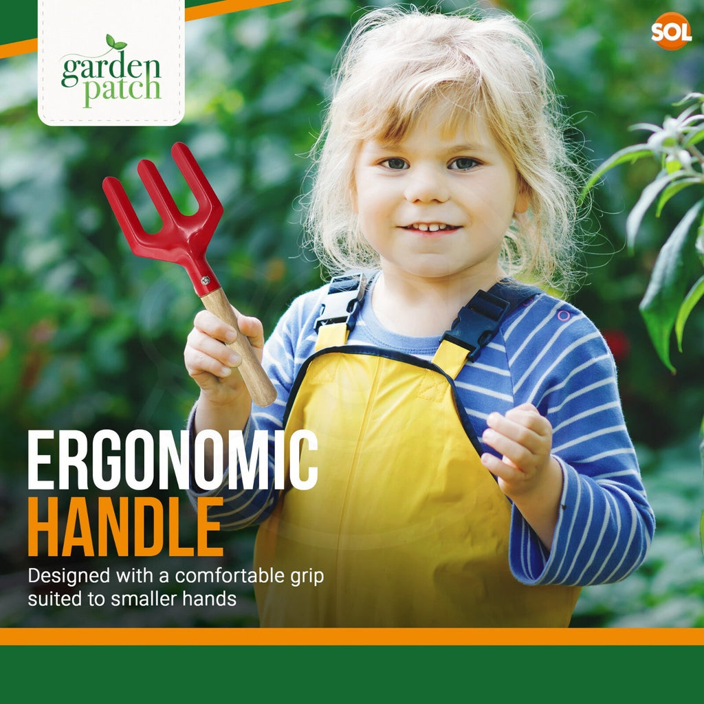 Kids Gardening Fork 20cm | Child Garden Tool Outdoor Play | 2 Pack