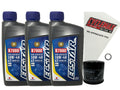 Suzuki Ecstar Semi-Synthetic Oil Change Kit for 2007-2010 KINGQUAD 450
