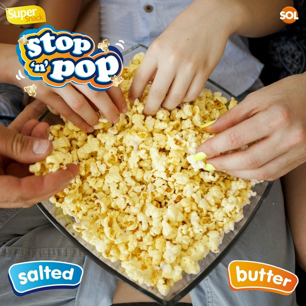 Microwave Popcorn 85g Butter & Salted | Cinema Party Snack | 12 Pack