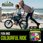 Bike Spokies Mixed Colours | Bicycle Wheel Plastic Beads | 36 Pack