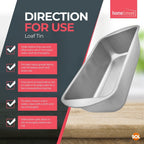Loaf Tin Set 21x11x6.4 CM | Bread & Cake Baking Pan | 4 Pack
