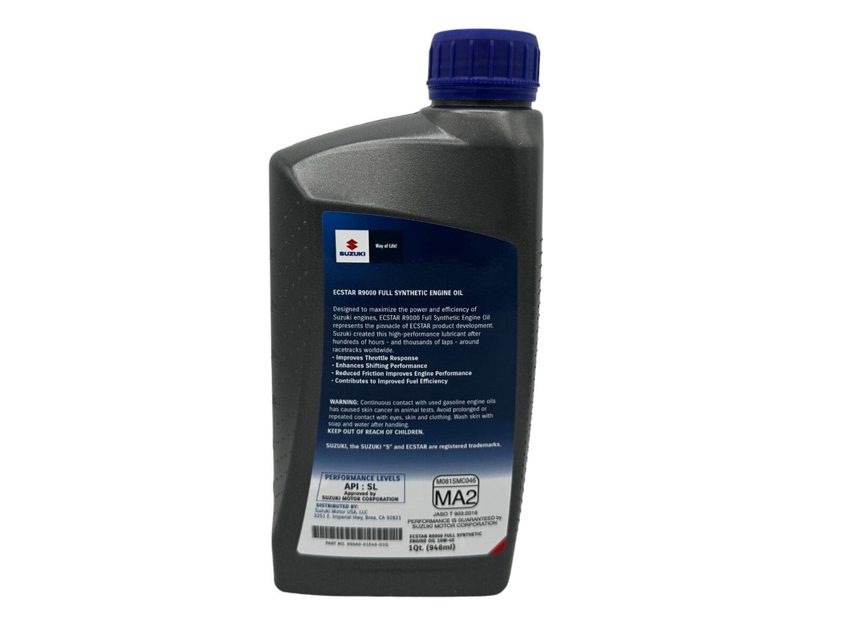 Suzuki Ecstar Full Synthetic Oil Change Kit for 2003-2018 AN-650 BURGMAN