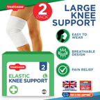 Elastic Knee Support Bandage Compression Wrap | 2-4 Pack