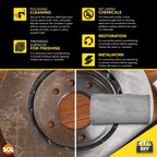 Steel Wire Wool Roll Ultra Fine | Rust & Polish | 1M