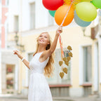 Balloon Weights Gold | Heavy Duty Helium Party Decor 24 Pack
