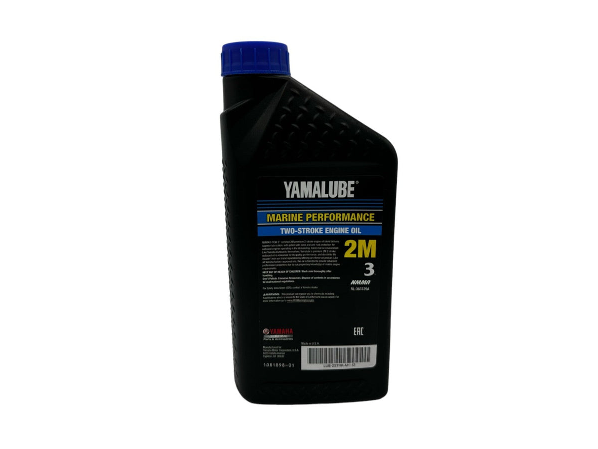 Yamaha Yamalube Semi-Synthetic 2-Stroke Marine Engine Oil LUB-2STRK-M1-12