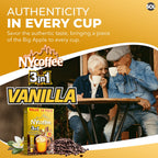 NY Coffee Instant Coffee Sachets 3 in 1 Vanilla | Bulk Pack 100