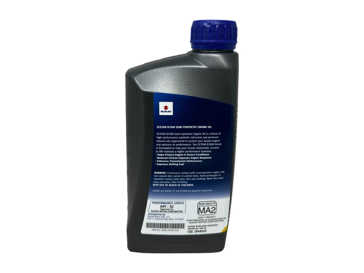 Suzuki Ecstar Semi-Synthetic Oil Change Kit for 2000-2002 LT-300