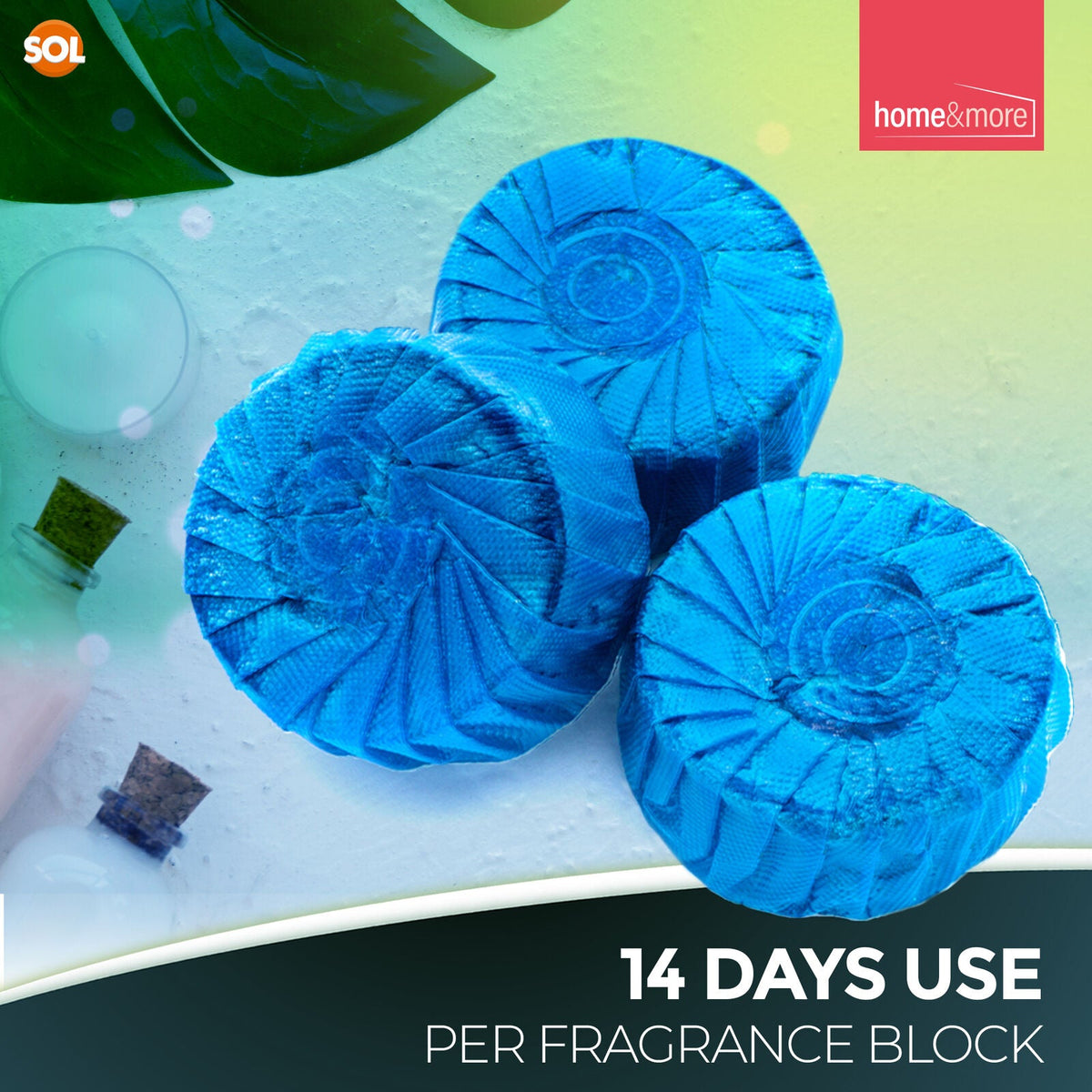 Cistern Blue Blocks Toilet Freshener | Bloo Loo Tablets | 24 Pack