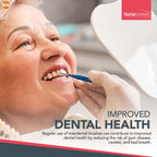 Interdental Brushes Blue & Red | Teeth Cleaning Picks | 180 Pack