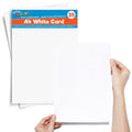 SOL A4 White Card 200gsm Thick Card for Printing and Crafting, Smooth Bright Finish, Durable Multipurpose Paper for Office, Home and Creative Projects