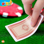 Playing Cards | Plastic Coated Professional Poker Deck | 4 Pack